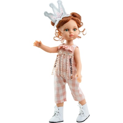Paola Reina Oblečenie pre bábiky 32 cm Overal s korunkou Cristi