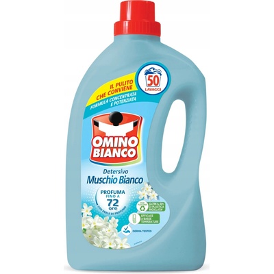 Omino Bianco Tekutý prací prostředek Muschio Bianco Bílé pižmo 2 l 50 PD