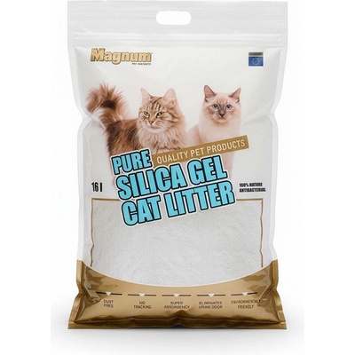 Magnum Silica gel cat litter 16 l – Zbozi.Blesk.cz