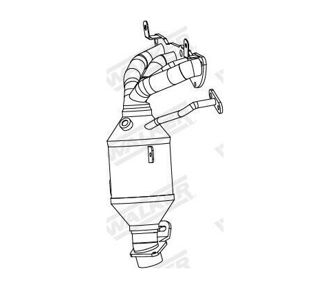 Katalyzátor WALKER 28747