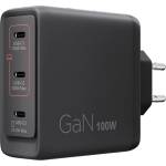 Lenovo Зарядно устройство LENOVO AC - 100 W зарядно устройство с няколко USB-C порта и GaN технология (40AW100BEU)