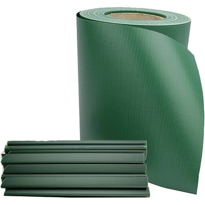 Bestent tieniaca fólia na plot 450g/m² 0,19 x 35 m green + spony