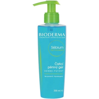 Bioderma Sébium Gel Moussant čistící gel na akné pumpa 200 ml