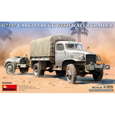 MiniArt Chevrolet G7117 Cargo Truck w/ Water Trailer 1:35