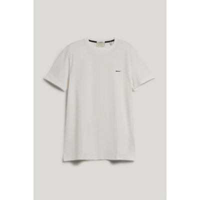 Gant Slim contrast pique SS white
