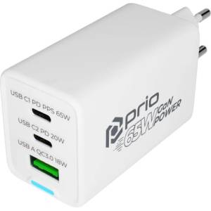 Movano Зарядно / адаптер USB-A / USB-C, GaN, PD, 65 W (20444)