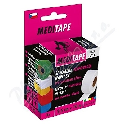 Mediplast 1220XTK tejpovací náplast bílá 2,5cm x 10m 1 ks