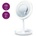 Beurer Козметично огледало Beurer BS 45 illuminated cosmetics mirror, LED light, Touch sensor, 5x magnification, dimmer function, storage tray (58404_BEU)