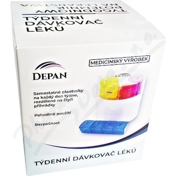 Depan Dávkovač léků týdenní