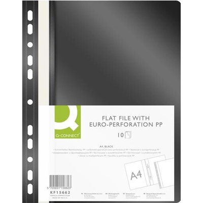 Rýchloviazač s eurodierovaním Q-CONNECT čierny