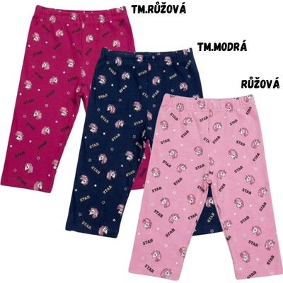 Sezon dívčí 3/4 legíny tm.růžová