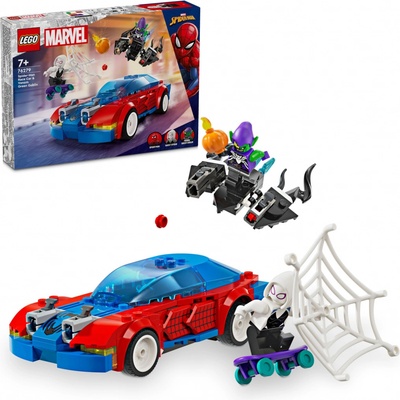 LEGO® Marvel 76279 Spider-Manovo pretekárske auto a Venomov Zelený goblin