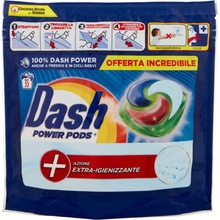 Dash Power Pods+ gélové kapsuly na bielu a farebnú bielizeň 35 PD