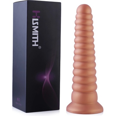 HiSmith Silicone Tower Shape Anal Plug Dildo Suction Cup 10.2" – Hledejceny.cz