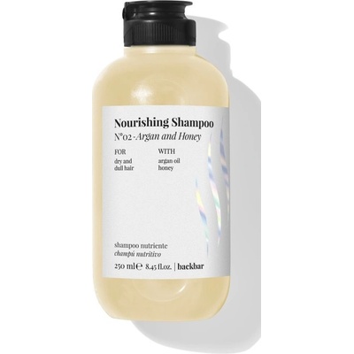Back Bar Nourising Shampoo 02 Arganový olej a Med 1000 ml