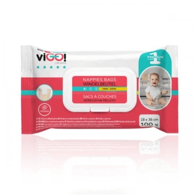 Vigo Хигиенични торби за пелени Vigo 100р. 18*36см