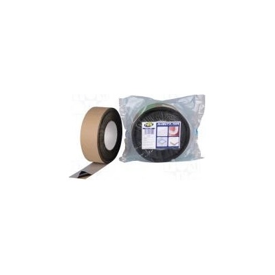 Páska těsnící W 50mm L 20m Thk 0,5mm černá butyl hliník