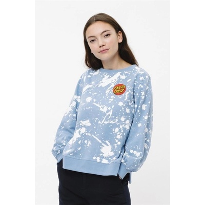 Santa Cruz mikina Kit Crew Blue/White BLUE-WHITE