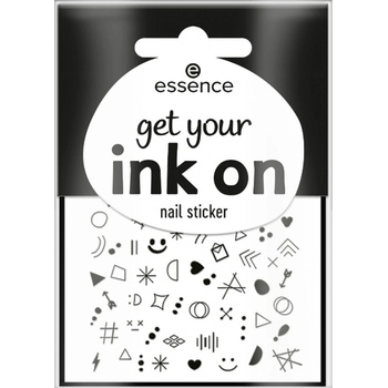 Essence Get Your Ink On nálepky na nehty 80 kusů