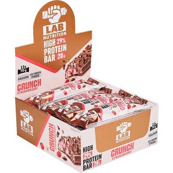 Lab Nutrition Classic Crunch Protein Bar 29% [12 x 70 грама] Ягода