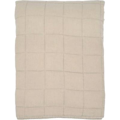 Chic Antique Béžový prehoz s opraným vzhľadom Aix Vintage Quilt 240x240 cm