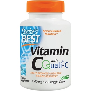Image 1 of Doctor's Best BEST Vitamin C + Quali C 1000 mg [360 капсули]