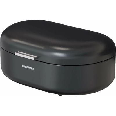 SIEGWERK Chlebník Panea, oválný, velikost M, černá BK-200-M-BLK