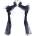 Devil fashion болеро DEVIL FASHION - Black Swan Gothic Shawl with Faux Fur - CA005