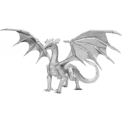 Metal Earth 3D puzzle Ocelový drak 223 ks
