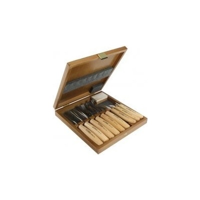 Sada řezbářských dlát, 9 dílů, WOOD LINE STANDARD, Narex 9 kusů, balení 1 ks