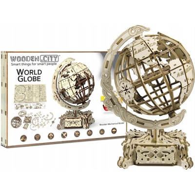 Wooden City 3D puzzle Globus 231 ks WR341