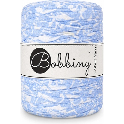 Bobbiny T-shirt yarn Bobbiny - T-shirt yarn: Modrý mramor