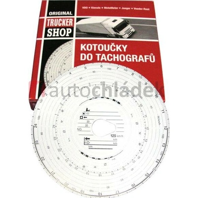 Kotoučky do tachografu kombi 125 km/h