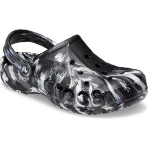 Crocs Мъжки чехли Crocs Baya Marbled Clogs Mens - Black/White