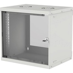 Lande Комуникационен шкаф LANDE SOHO 12U / 19" / 535x400x572 mm / 80 kg / Сив / Стъклена врата (SOHO 12U)