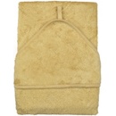 Timboo Osuška s kapucňou 75 x 75 cm Honey Yellow