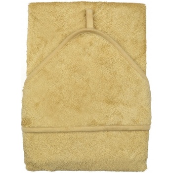 Timboo Osuška s kapucňou 75 x 75 cm Honey Yellow