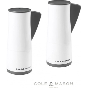 cole & mason Комплект мелнички за сол и пипер Cole & Mason Oxley 14, 5 см - цвят бял (Cole & Mason H 301368)