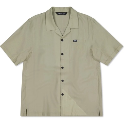 Mons Royale Мъжка риза с копчета Mons Royale Breezer Merino Short Sleeve Shirt - Dried Eucalyptus (033-3045-0113)