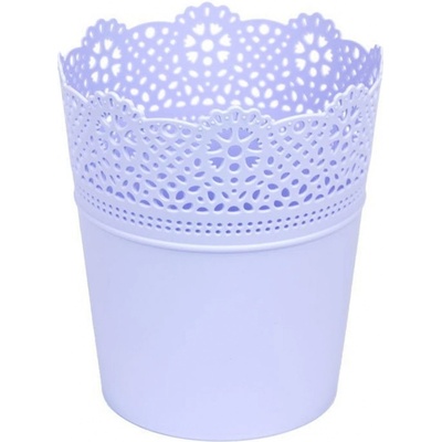 Prosperplast Lace s čipkou 18 cm levanduľa DLAC180