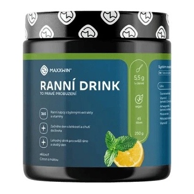 Maxxwin Ranní drink citron 250 g
