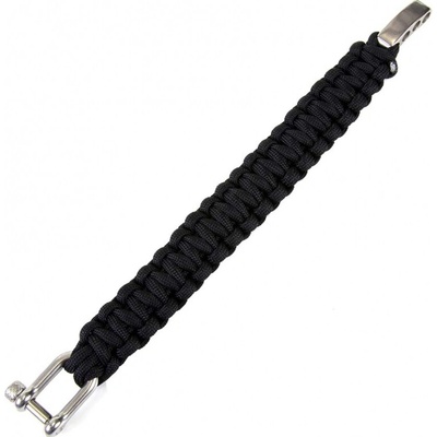 Paracord 101 Inc Massive Iron - čierny
