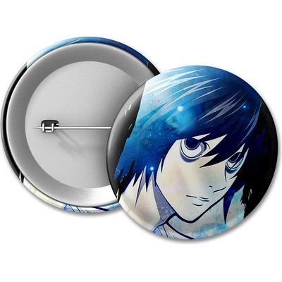 Death Note placka Detective L 50 mm