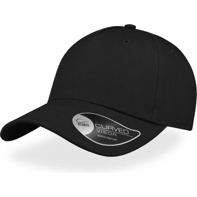 Atlantis Headwear Shot 5 panelová COT-33700000299 Černá