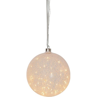 Eglo 411341 LED Vianočná dekorácia GLOW SNOW 50xLED 0,064W 3xAA pr. 20 cm EG411341