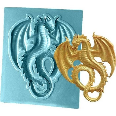 Cakesicq Silikonová formička drak 8x6cm – Zboží Dáma