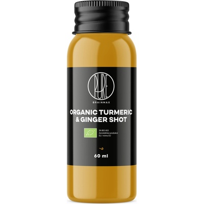 BrainMax Pure Turmeric & Ginger Shot BIO 60 ml