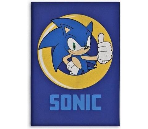 Aymax Detská deka Ježko Sonic