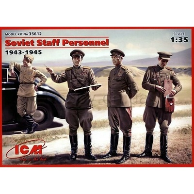 ICM Soviet Staff Personnel 1939-1945 WW2 1:35