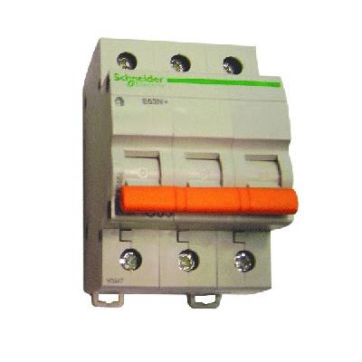 ПРЕКЪСВАЧ E63N+ 3P 20A EZ9F35320 КРИВА С 6kA (EZ9F35320)